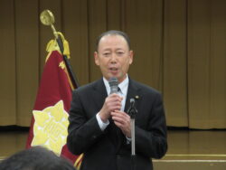 嶋田同窓会長